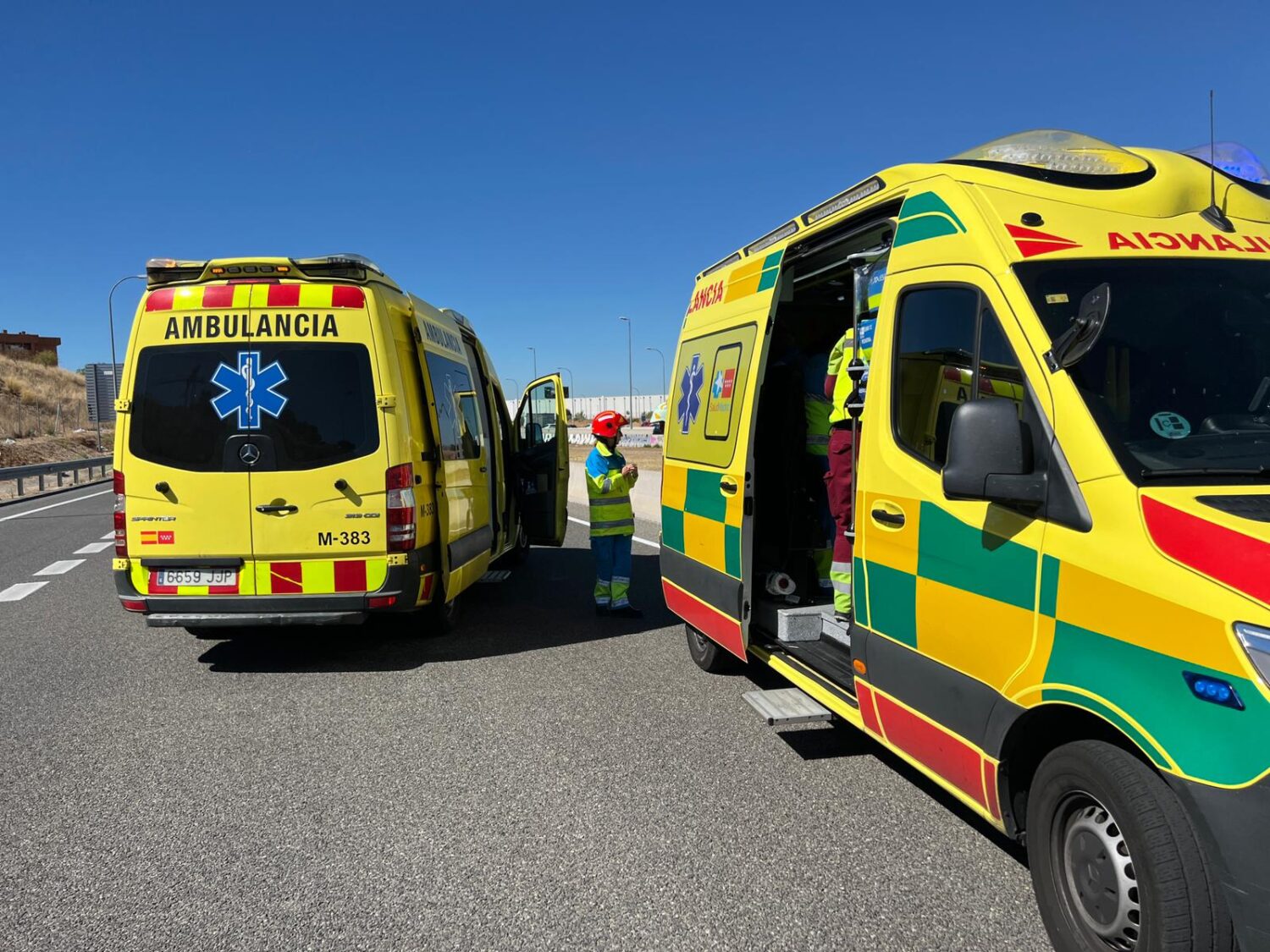 ambulancias carretera a2
