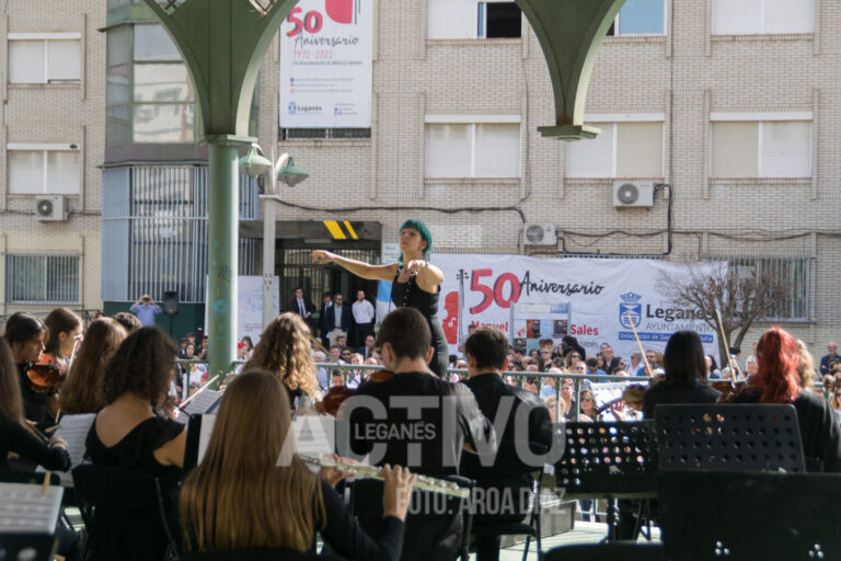 La Escuela de Música celebra su 50 aniversario en un innovador acto