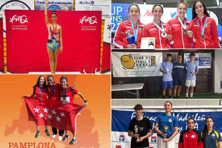 Leganés de Oro: Nuria Alabarce y Sara Pérez ascienden de liga en Rítmica