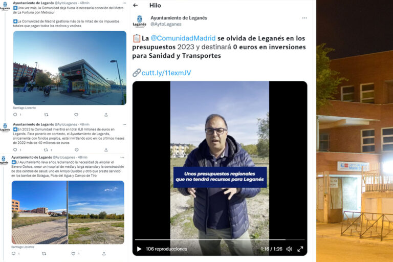 El Ayuntamiento Leganés reclama inversiones en Sanidad y Transportes