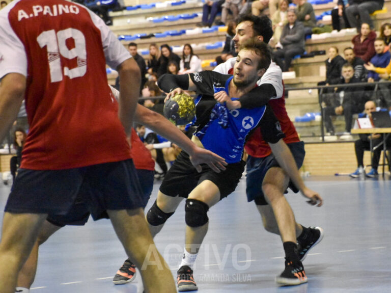 Un Balonmano Leganés a remolque cae ante el BM Sanse