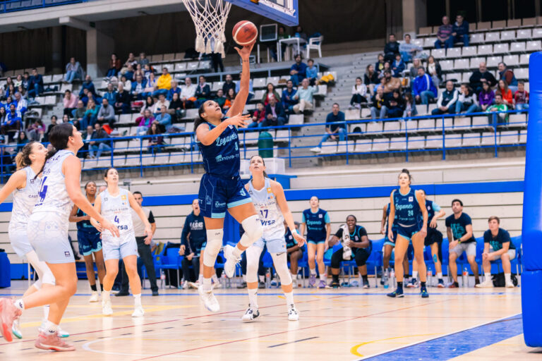 El Baloncesto Leganés no resiste el envite de Perfumerías Avenida