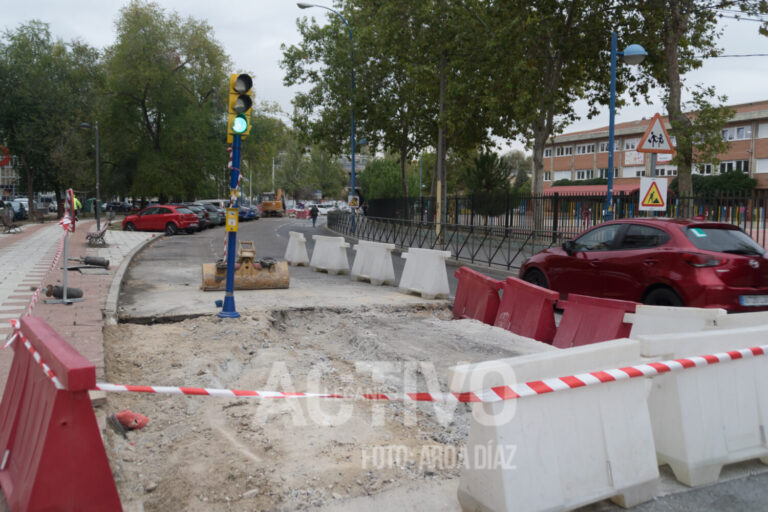 La remodelación de la Avenida Europa indigna a los vecinos de Leganés