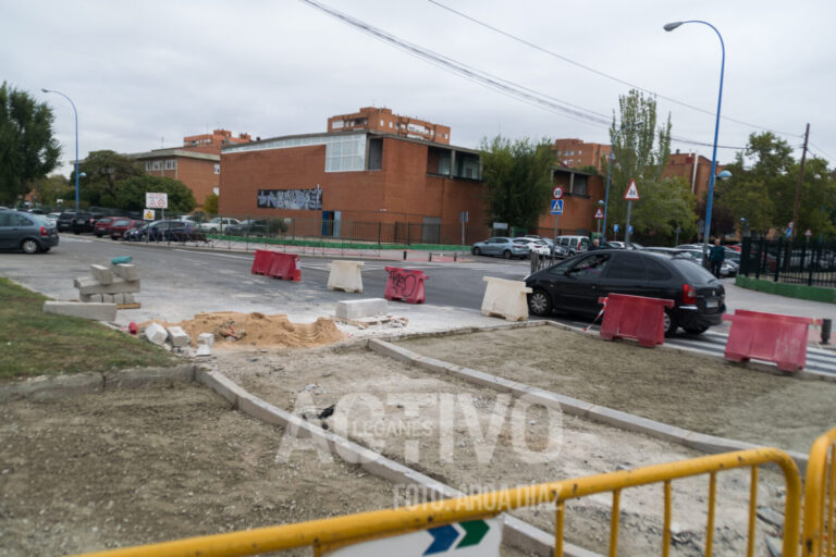 Leganemos confía en la buena acogida del carril bici de la Avda Europa