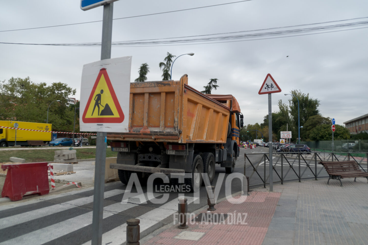 obras avenida europa leganes