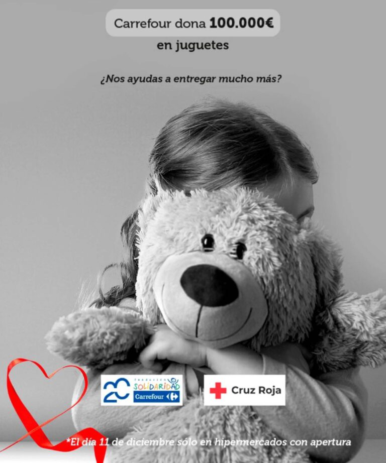 Recogida solidaria de juguetes para las familias de Cruz Roja Leganés