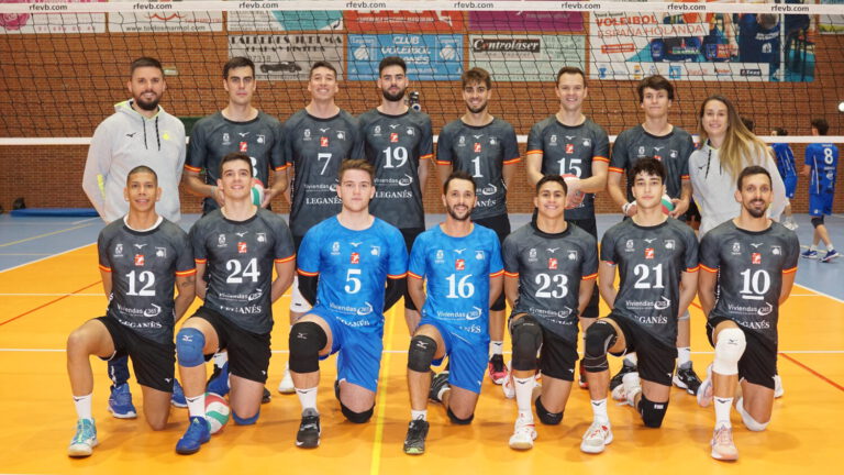 Los chicos de Voleibol Leganés cantan victoria en Asturias
