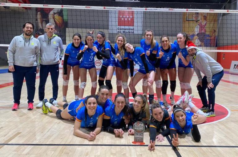 El Voleibol Leganés es campeón de la Copa Comunidad de Madrid 2022