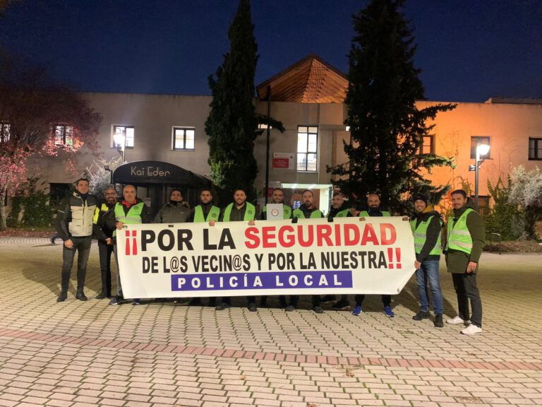Policía Local de Leganés denuncia su situación a la Ministra Maroto