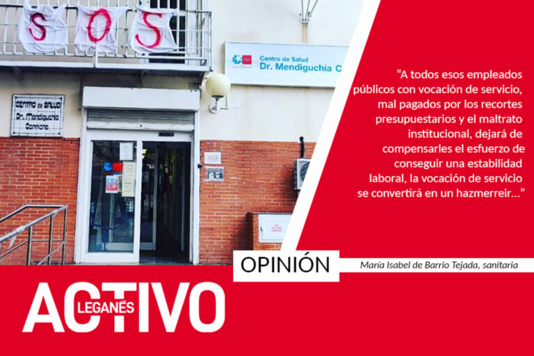 ‘Con nuestra complicidad… no. Basta ya de robarnos nuestros derechos’; María Isabel de Barrio