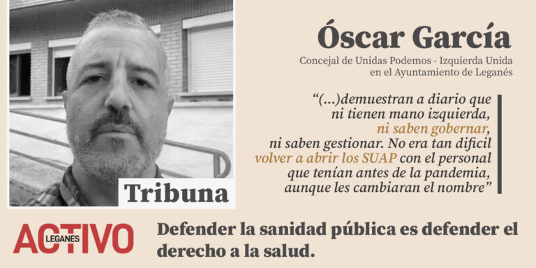 ‘Defender la sanidad pública es defender el derecho a la salud’