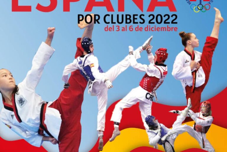 Cinco medallas para el taekwondo de Leganés en el nacional de clubes
