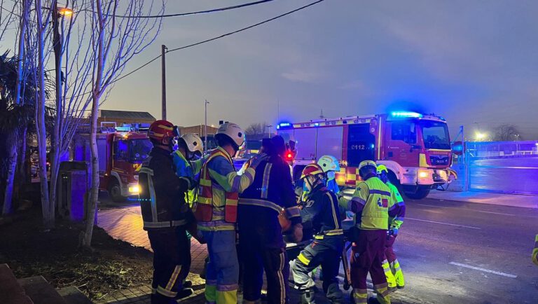 Herido un hombre tras precipitarse de un tejado de seis metros en Leganés
