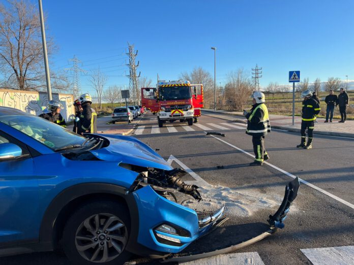 accidente coche leganes