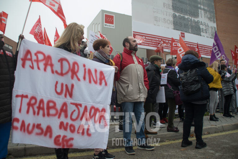«Por favor, ayudadnos», el grito de una residencia de Leganés