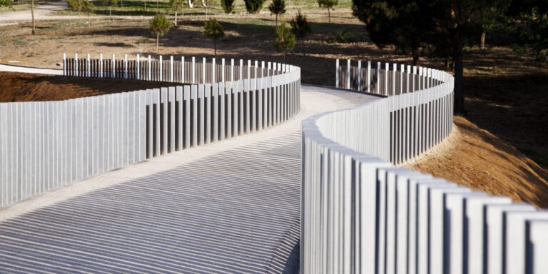 La pasarela del Parque Butarque, premiada por su diseño