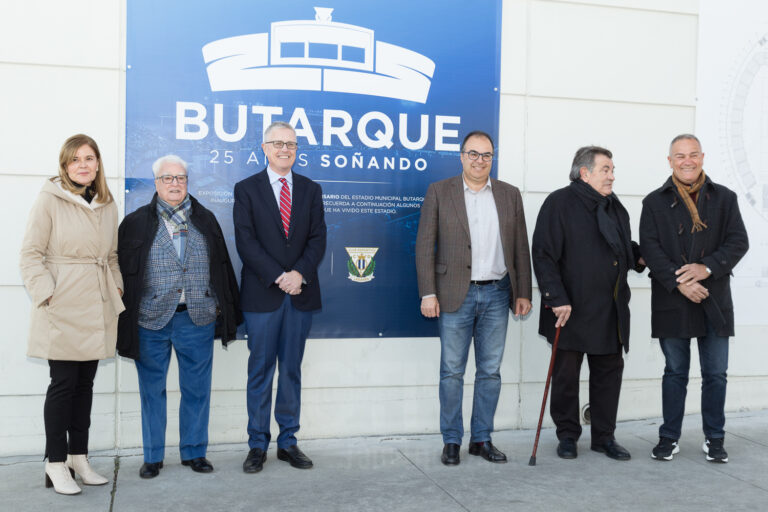 El CD Leganés homenajea al Estadio Butarque en su 25 aniversario