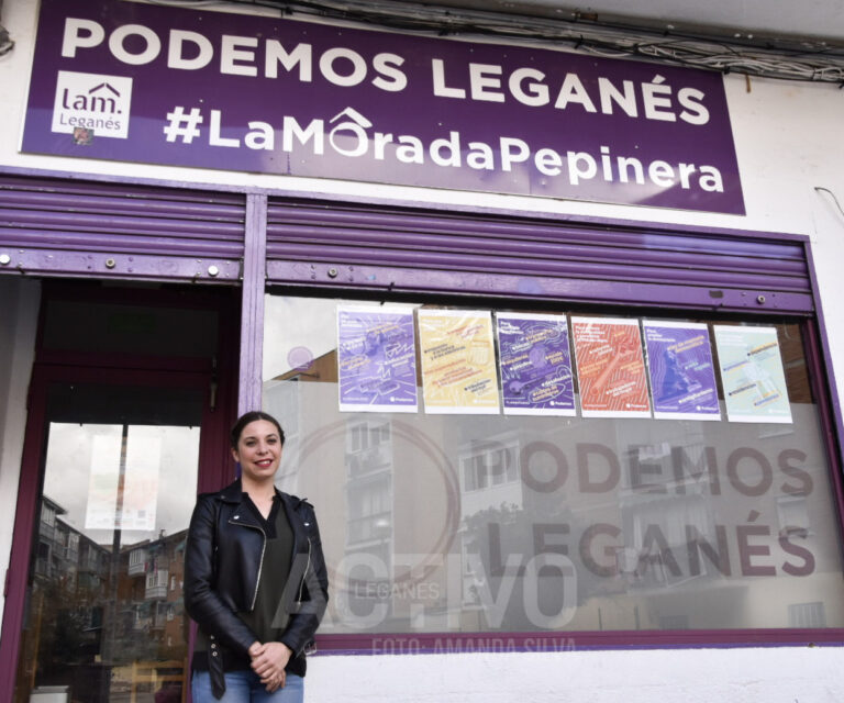 Alba Pulido, candidata de Podemos: «Leganés volverá a tener el corazón que necesita»
