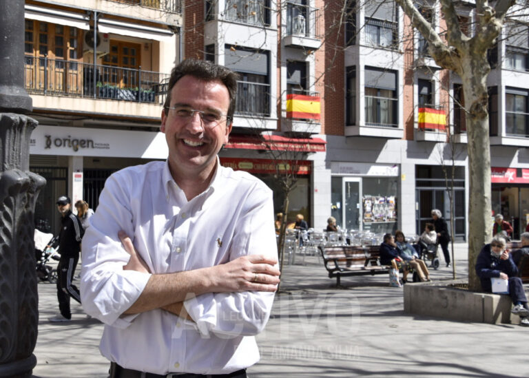 Miguel Ángel Recuenco, candidato del PP Leganés: «Soy un político local con vocación de quemarme»