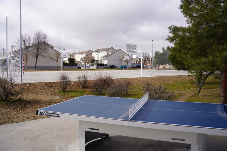 Rehabilitada la zona deportiva del parque lineal de Arroyo Culebro