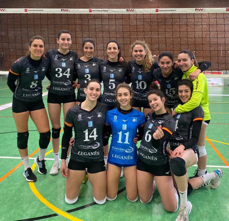 El Voleibol Leganés firma su sexta victoria consecutiva