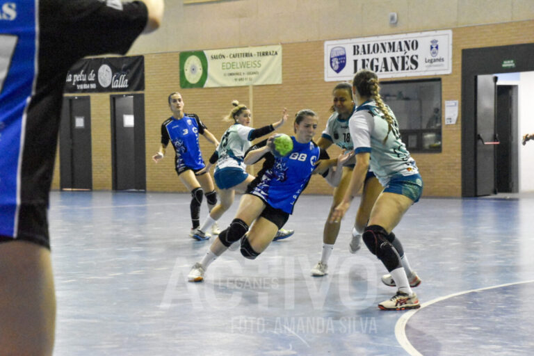 Tropiezo del Balonmano Leganés en la penúltima jornada de liga