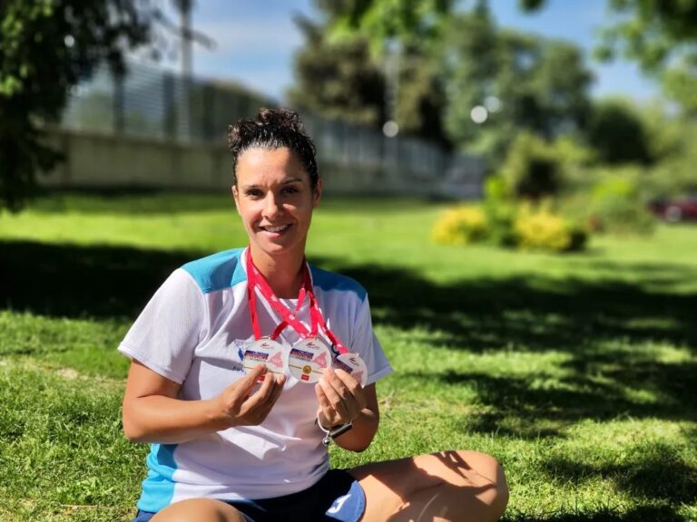 Silvia Rueda conquista en Guadarrama para el Club Badminton Leganés
