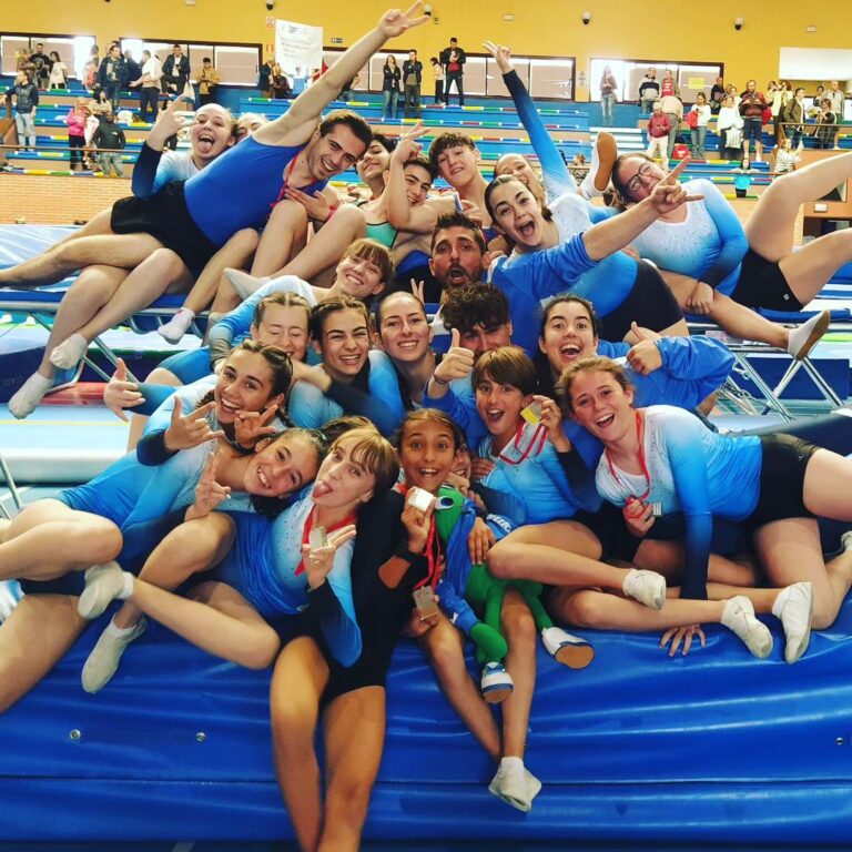 Lluvia de medallas para el Club Leganés trampolín en la Copa madrileña