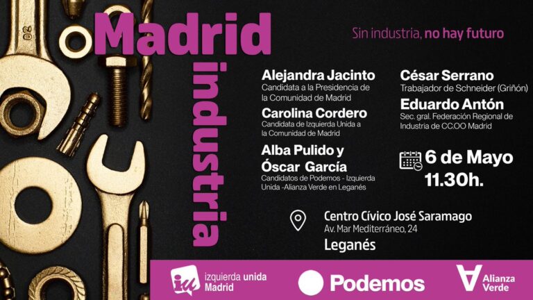 Podemos-IU y Alianza Verde organizan su primer acto de precampaña
