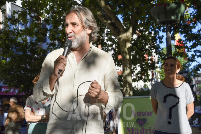 Carlos Poblete reivindica el sur arropado por Mónica García en Leganés
