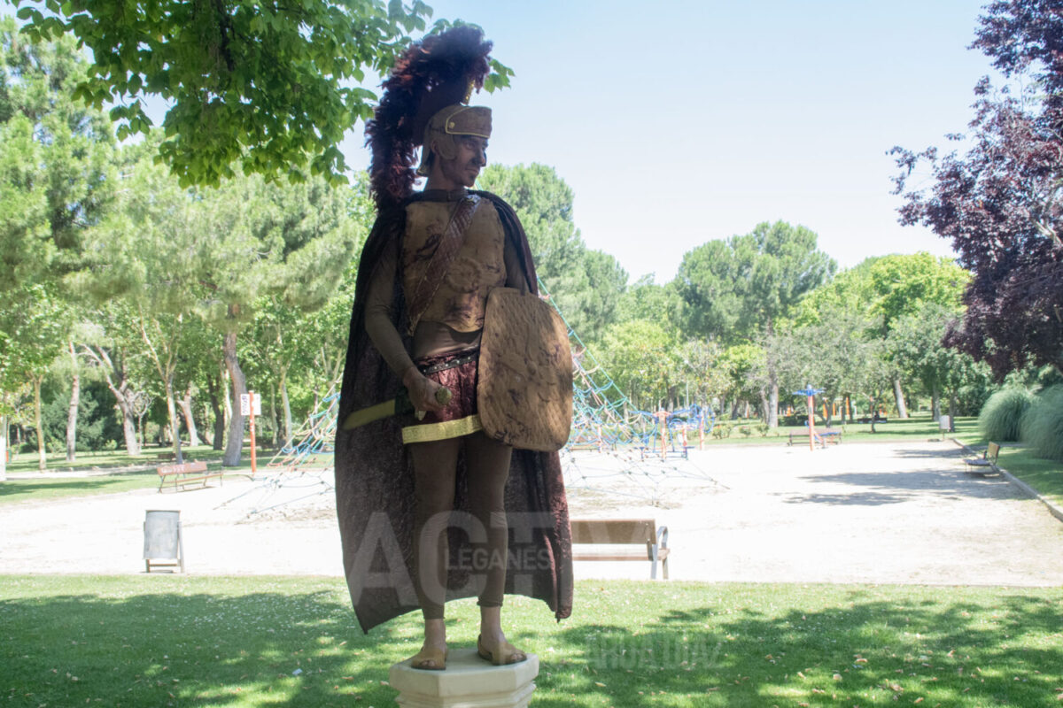 estatuas humanas leganes