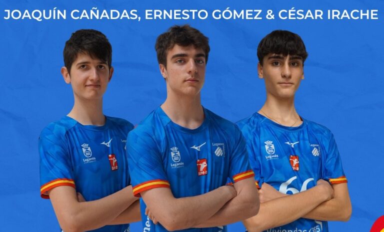 El Voleibol Leganés engrosa la selección Sub17 de camino al Europeo
