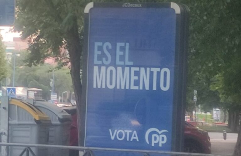 PSOE Leganés acusa al Gobierno del mal uso de los paneles de publicidad