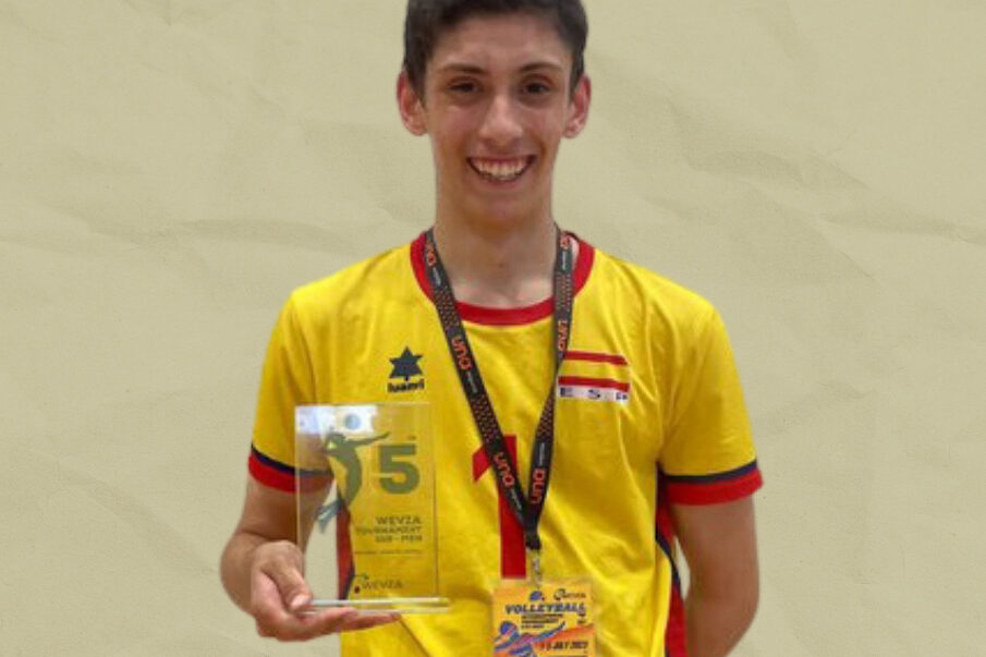Sergio García sub19 voleibol