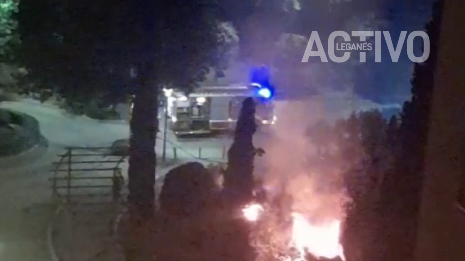 incendio jardin el carrascal leganes