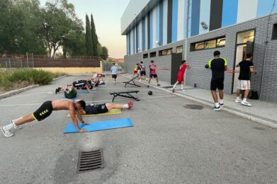 balonmano leganes entrenamiento pretemporada