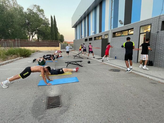 balonmano leganes entrenamiento pretemporada