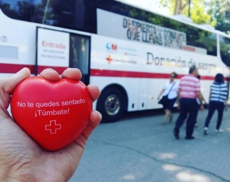 Cruz Roja Leganés lanza su campaña de donación en la calle en la vuelta al cole