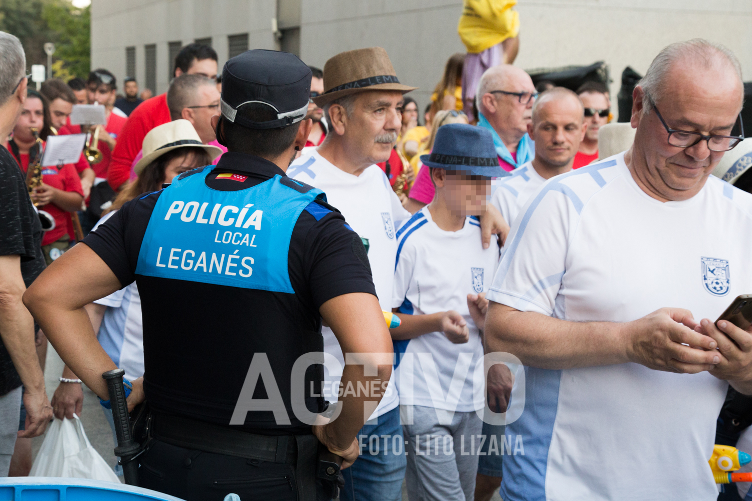 policia local fiestas butarque leganes 2023