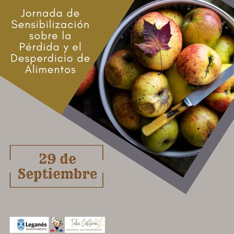Leganés se vuelca contra el desperdicio de alimentos