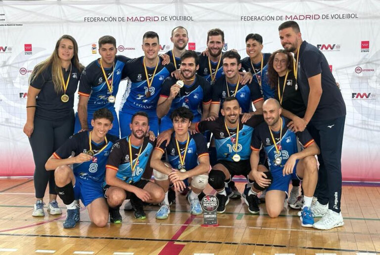 El Voleibol Leganés se proclama campeón de la Copa de Madrid 2023