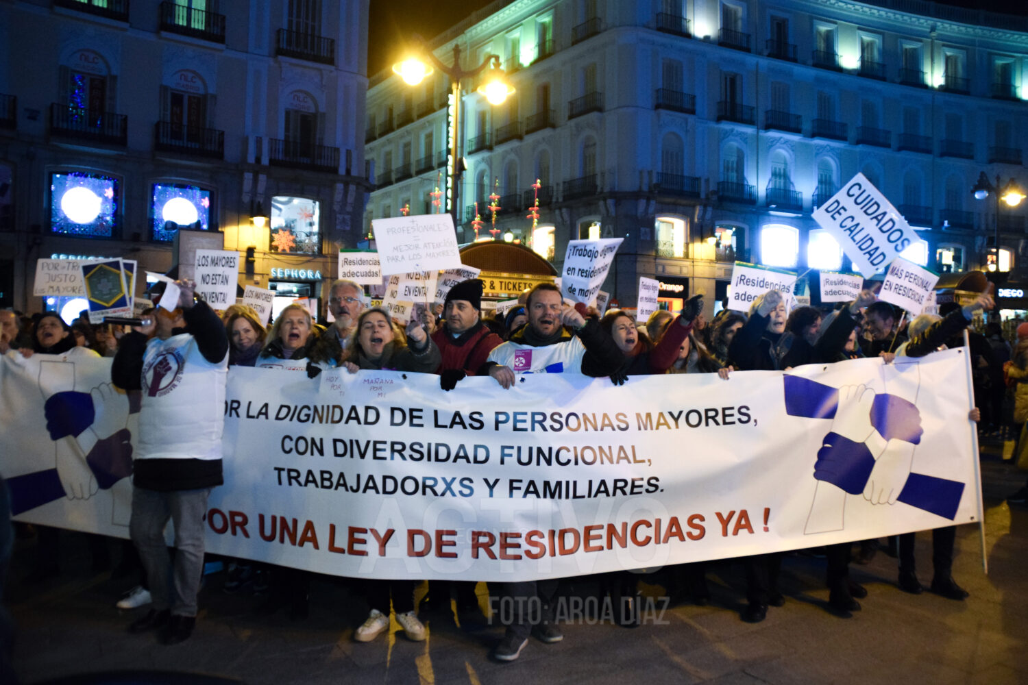 marea de residencias manifestacion madrid