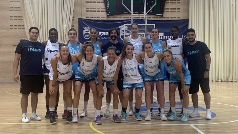 Tres canteranas del Innova-tsn Leganés con el primer equipo