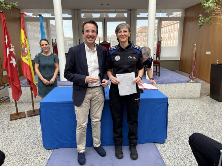 Toman posesión ocho de los 40 nuevos agentes de la Policía Local de Leganés
