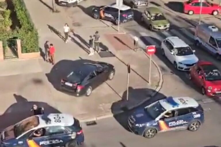 La persecución policial en Leganés Norte viral acabó con un detenido