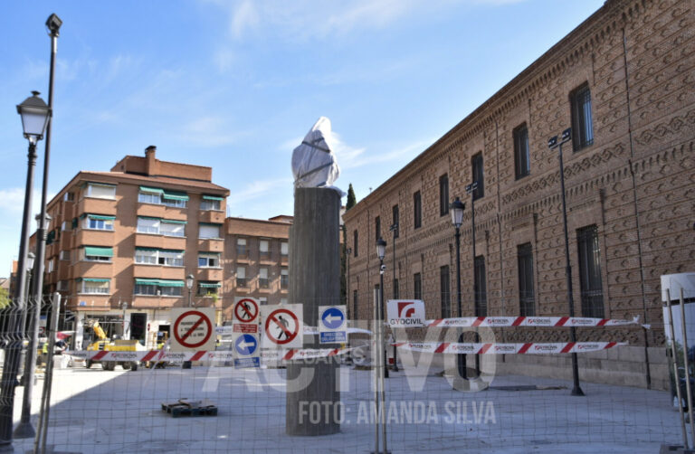 Ultiman las obras de peatonalización del centro de Leganés