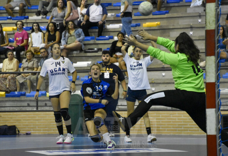 Derrota amarga para el Balonmano Leganés ante el UCAM Murcia