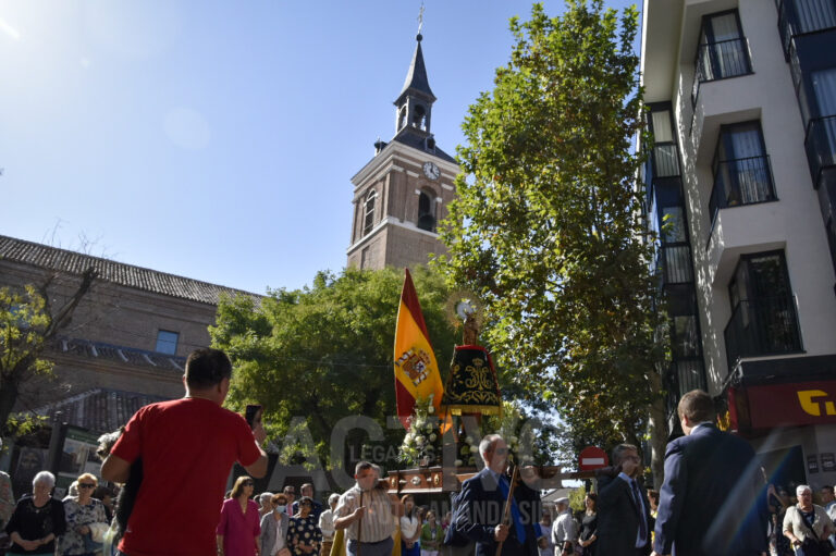 Leganés arropa a la Virgen del Pilar