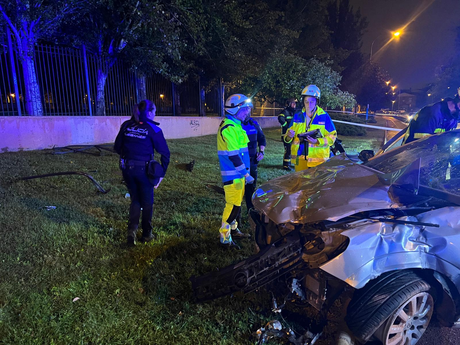 accidente leganes 112