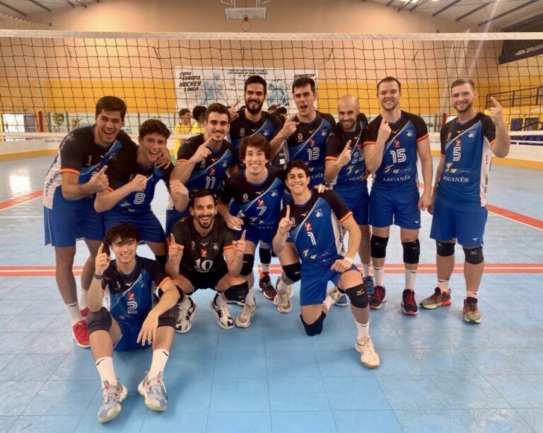 El Voleibol Leganés masculino, imparable, defiende el liderato ante el VP Madrid